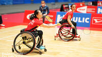 Man-Kei To pakt zilver in dames dubbelspel op WK G-badminton