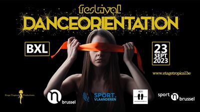 Affiche Danceorientation festival Brussel
