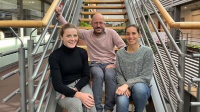 Collega's Lisa, Dieter en Eva
