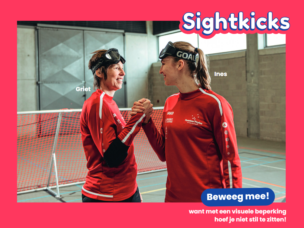 Beweeg mee met Sightkicks Griet en Ines