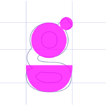De kleine letter 'G' als basis voor het nieuwe beeldmerk.